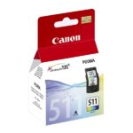 Canon Μελάνι Inkjet CL-511 Colour (2972B001) (CAN-CL511) - Image 2