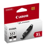 Canon Μελάνι Inkjet CLI-551BK XL Black (6443B001) (CANCLI-551BKXL) - Image 2