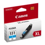 Canon Μελάνι Inkjet CLI-551C XL Cyan (6444B001) (CANCLI-551CXL) - Image 2