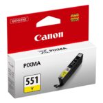 Canon Μελάνι Inkjet CLI-551Y Yellow (6511B001) (CANCLI-551Y) - Image 2