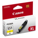 Canon Μελάνι Inkjet CLI-551YXL Yellow (6446B001) (CANCLI-551YXL) - Image 2