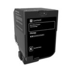 LEXMARK CS720/CS725/CX725 BLK RET. P. TONER CRTR (74C20K0) (LEX74C20K0) - Image 2