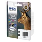 Epson Μελάνι Inkjet T1306 XL Multipack  (C13T13064012) (EPST130640)