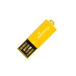 MediaRange USB 2.0 Nano Flash Drive Paper-clip stick 16GB (Yellow) (MR976) - Image 2