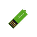 MediaRange USB 2.0 Nano Flash Drive Paper-clip stick 32GB (Green) (MR977) - Image 2
