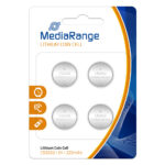 MediaRange Lithium Coin Cells CR2032|3V Pack 4  (MRBAT132) - Image 2