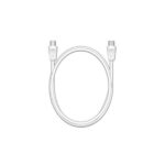 Καλώδιο MediaRange Coax Plug/Coax Socket, 75 Ohm, 3.0M, White (MRCS163) - Image 2