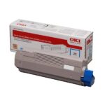 OKI C532/MC573 TNR CYAN HC 6K (46490607) (OKI-C532-CHC) - Image 2