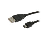 Καλώδιο MediaRange USB 2.0 AM/Mini-BM (Mini-USB) 1.5M Black (MRCS113) - Image 2