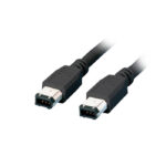 Καλώδιο MediaRange Firewire plug (6-pin)/Firewire plug (6-pin) 1.8M Black (MRCS122) - Image 2