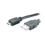 Καλώδιο MediaRange USB 2.0 A plug/Micro USB B plug 1.2M Black (MRCS138) - Image 2