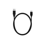 Καλώδιο Φόρτισης & Συγχρονισμού MediaRange USB 3.1 Type-C to Type-A 1.2M Black (MRCS160) - Image 2