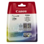 Canon Μελάνι Inkjet PG 40 & CL 41 Black & Colour (0615B043) (CANPG-40MPK) - Image 2