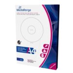 MediaRange Labels for CD/DVD/BD 41-118mm Matte (100 Pack) (MRINK131) - Image 2