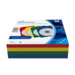 MediaRange Paper Sleeves for 1 Disc Assorted Colours 100 Pack (MRBOX67) - Image 2
