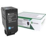 LEXMARK CS727/CS728/CX728 TONER CYAN 10K (75B20C0) (LEX75B20C0) - Image 2