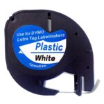 Πλαστική Ταινία Ετικετογράφου DYMO 91201 12 mm x 4 m (Λευκή) (DYMO91201) - Image 2