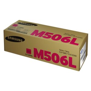 Samsung CLT-M506L High Yield Magenta Toner Cartridge (SU305A) (HPCLTM506L)