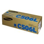 Samsung CLT-C506L High Yield Cyan Toner Cartridge (SU038A) (HPCLTC506L) - Image 2