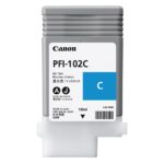 Canon Μελάνι Inkjet PFI-102C Cyan (0896B001) (CANPFI-102C) - Image 2