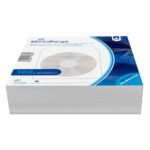 MediaRange Paper Sleeves for 1 Disc White 100 Pack (MRBOX62) - Image 2