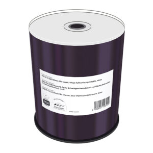 MediaRange DVD+R 4.7GB|120min 16x speed, inkjet fullsurface printable, Cake 100 (MR414)