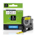 Ταινία Ετικετογράφου DYMO D1 (Μαύρα Γράμματα σε Κίτρινο Φόντο) (S0720580) (DYMO45018) - Image 2