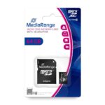 MediaRange Micro SDXC Class 10 With SD Adaptor 64 GB (eXtended Capacity) (MR955) - Image 2