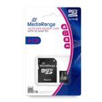 MediaRange Micro SDHC Class 10 With SD Adaptor 4 GB (High Capacity) (MR956) - Image 2