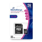 MediaRange Micro SDHC Class 10 With SD Adaptor 32 GB (High Capacity) (MR959) - Image 2