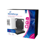 MediaRange CD Jewelcase for 2 discs 10.4mm Black Pack 5 (MRBOX31-2) - Image 2