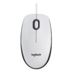 Logitech M100 Optical Mouse (White, Wired) (910-005004) (LOGM100WH) - Image 2