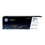 HP 207A Cyan LaserJet Toner Cartridge (1.25k) (W2211A) (HPW2211A) - Image 2
