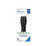 MediaRange LED flashlight with powerbank, 1.800mAh battery, black (MR735) - Image 2