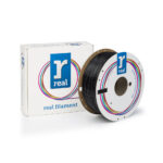 REAL PETG 3D Printer Filament - Black - spool of 1Kg - 1.75mm (REALPETGSBLACK1000MM175) - Image 2