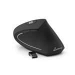 MediaRange Ergonomic 6-button wireless optical mouse for right-handers (Black, Wireless) (MROS232) - Image 2