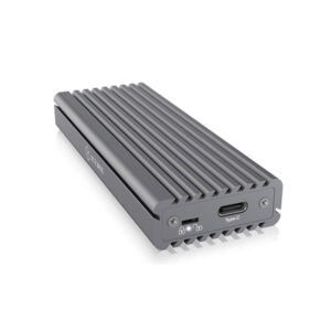 RaidSonic ICY BOX Θήκη για Σκληρό Δίσκο M.2 PCI Express NVME με σύνδεση USB 3.1 Type-C σε Γκρι χρώμα (IB-1817M-C31) (RSCIB-1817M-C31)