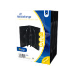 MediaRange DVD Case for 8 discs 27mm Black Pack 3 (MRBOX35-8) - Image 2