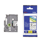 Brother TZe-121 Labelling Tape Cassette – Black on Clear, 9mm wide (TZE121) (BROTZE121) - Image 2