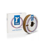 REAL PLA Matte 3D Printer Filament - Rust Orange - spool of 0.5Kg - 1.75mm (REALPLAMATTEORANGE500MM175) - Image 2