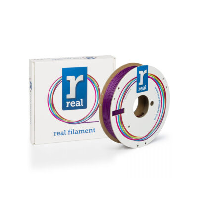 REAL PLA Sparkle 3D Printer Filament - Sparkle Topaz Purple - spool of 0.5Kg - 1.75mm (REALPLASPRKPURP500MM175)