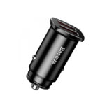 Baseus Car Charger Square metal Black (CCALL-DS01) (BASCCALL-DS01) - Image 2