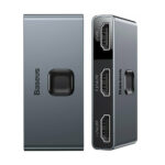 Baseus HUB Matrix HDMI Switcher (2in1 or 1in2) Space Gray (CAHUB-BC0G) (BASCAHUB-BC0G) - Image 2