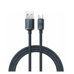 Baseus Type-C Crystal Shine series fast charging data cable 100W 1.2m Black (CAJY000401) (BASCAJY000401) - Image 2