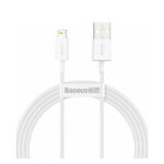 Baseus Lightning Superior Series cable, Fast Charging, Data 2.4A, 1.5m White (CALYS-B02) (BASCALYS-B02) - Image 2