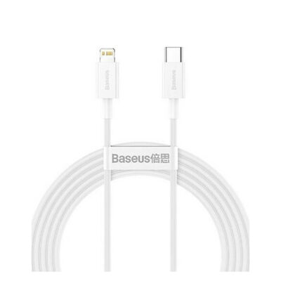 Baseus Type-C - Lightning Superior Series fast charging data cable PD 20W 2m White (CATLYS-C02) (BASCATLYS-C02)
