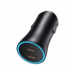 Baseus Car Charger Golden Contactor Pro fast Charger C+C 40W Gray (CGJP000013) (BASCGJP000013) - Image 2