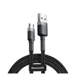 Baseus Cafule Braided USB 2.0 to micro USB Cable Μαύρο 3m (CAMKLF-HG1) (BASCAMKLF-HG1) - Image 2
