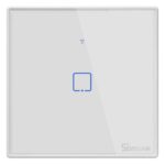 SONOFF Smart Διακόπτης T2EU1C-RF 433MHz, Αφής, Μονός, Λευκός (TX-T2EU1C-RF) (SONTXT2EU1C) - Image 2