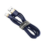 Baseus Cafule Braided USB to Lightning Cable Μπλε 1m (CALKLF-BV3) (BASCALKLFBV3) - Image 2